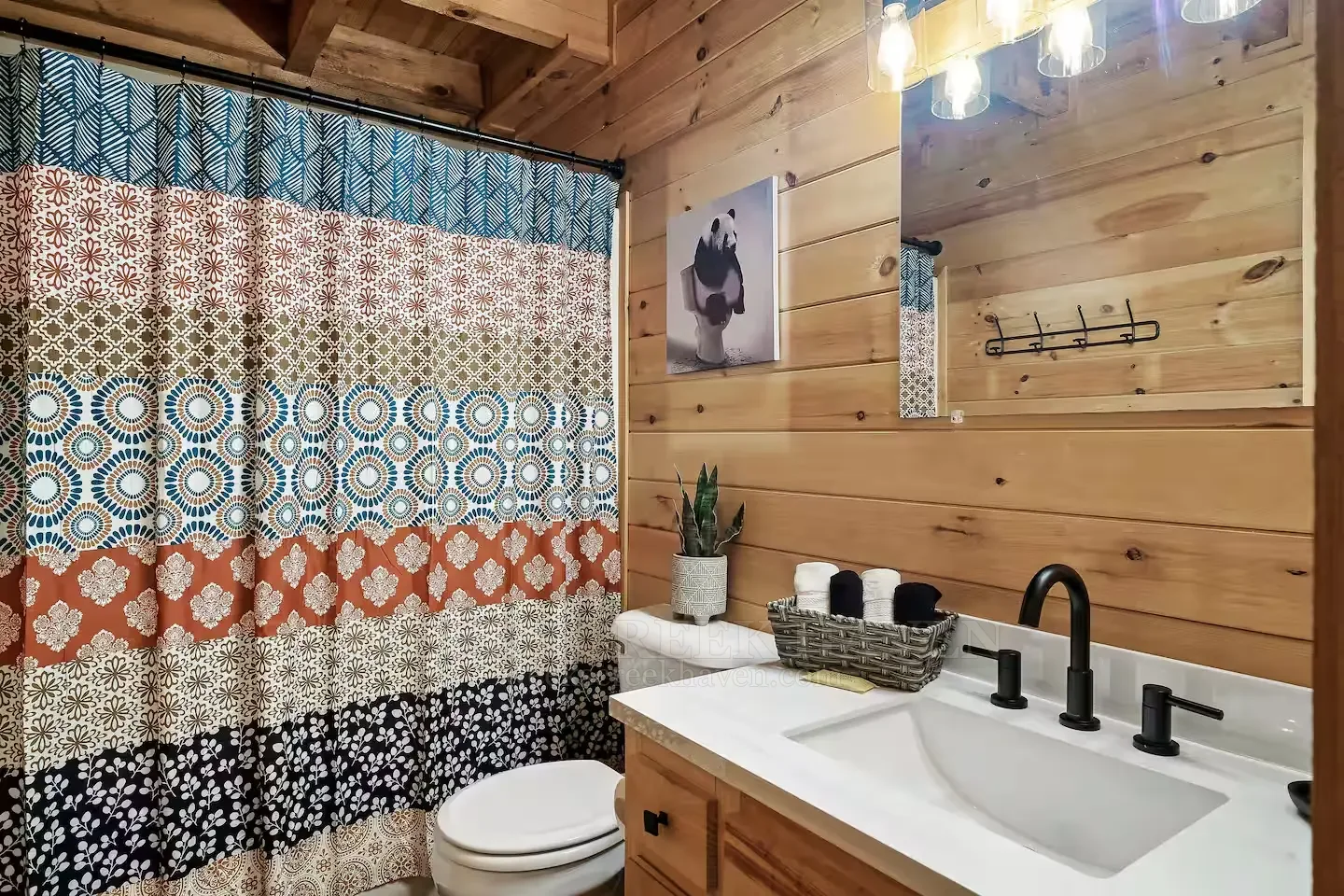 Main-level bathroom