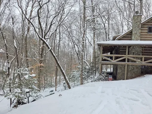 Winter morning at the cabin