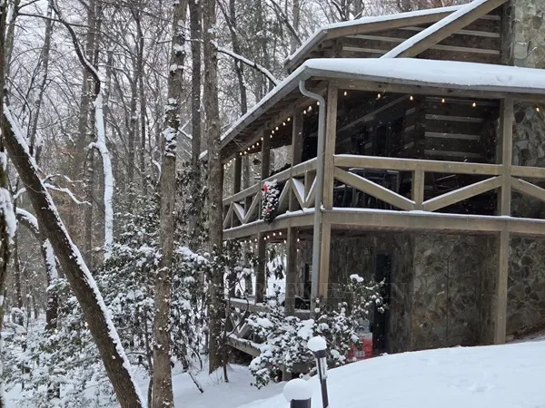 Winter stillness at Weeks Creek Haven