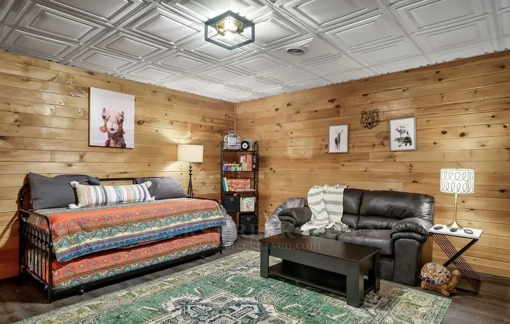 Ground-floor media room